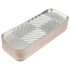 Теплообменник вторичный 190 мм 16 пластин ARISTON ZILMET 17b1901644