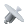 Комплект клипс круглых BOSCH, BUDERUS 63028124