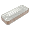 Теплообменник вторичный 190 мм 12 пластин ARISTON ZILMET 65104333.12PL