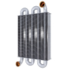 Теплообменник первичный монотермический 225 мм ARISTON SaunierGPT 7006908555