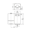 Бойлер косвенного нагрева uniSTOR VIH Q 75 B  VAILLANT 0010015978