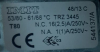Термостат капиллярный предохранительный (аварийный) 2-ступени TRZ 53-80, 61-88 °С IMIT 544137