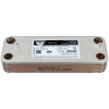 Теплообменник вторичный 207 мм 12 пластин BAXI ZILMET 5653650
