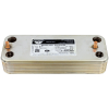 Теплообменник вторичный 207 мм 14 пластин BOSCH ZILMET 87054062870