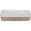 Теплообменник вторичный 207 мм 16 пластин BAXI ZILMET 5686690
