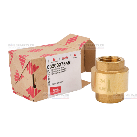 Обратный клапан 3/4 PROTHERM ABB 0020027545