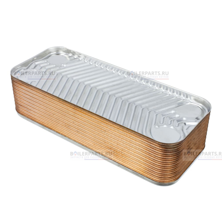 Теплообменник вторичный 190 мм 20 пластин  ITALTHERM ZILMET 515001804