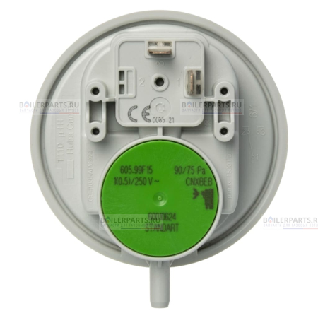 Прессостат (пневмореле) реле давления воздуха HUBA CONTROL 90/75 Pa ITALTHERM 549000039