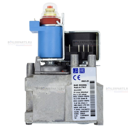 Газовый клапан ARISTON, CHAFFOTEAUX 6 bar SIT 65104254