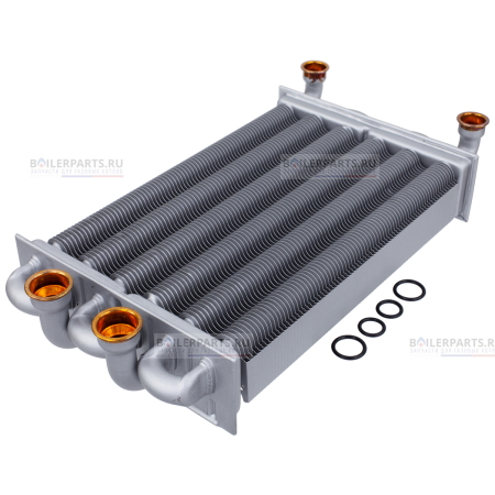 Теплообменник первичный битермический 270 мм ARISTON SaunierGPT 65105094