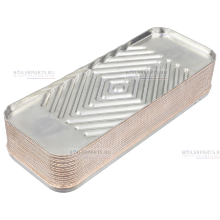 Теплообменник вторичный 190 мм 16 пластин ARISTON ZILMET 65116537