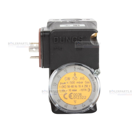Реле давления газа GW 50 A6 комплект DUNGS 5-50 mBar ELCO 65310669