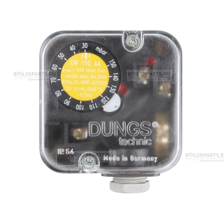 Реле давления газа GW 150 А4 DUNGS 5-150 mBar ELCO 65323018