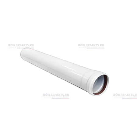 Труба удлинитель DN80 1м для котлов Protherm 7750