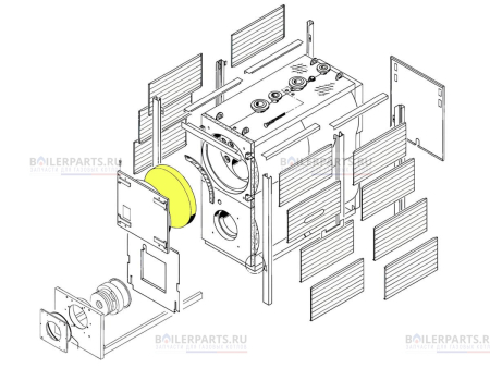 Блок теплоизоляции для котлов Viessmann 7812348