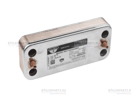 Теплообменник вторичный 190 мм 12 пластин VIESSMANN ZILMET 7828745