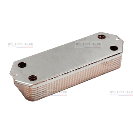 Теплообменник вторичный 220 мм 14 пластин VIESSMANN ZILMET 7822799