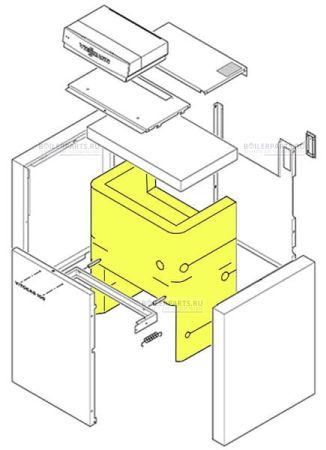 Теплоизоляционный мат для котлов Viessmann 7823695