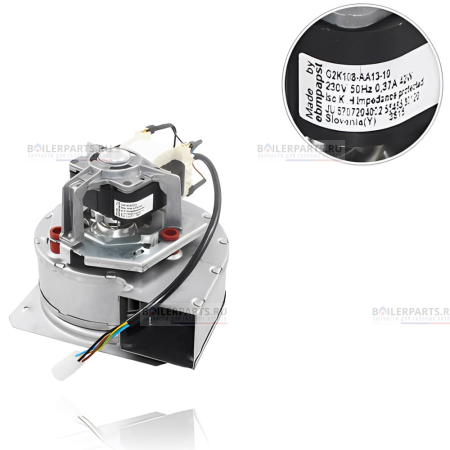 Вентилятор WR325/WR250/ZW20 для котлов Bosch/Buderus/Junkers 87072040010
