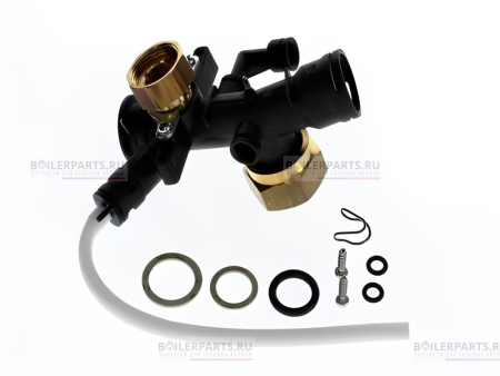 Коллектор обратной гидролинии ZSC 24-3MFA / ZWC 24/28 для котлов Bosch/Buderus/Junkers 87160107880 [