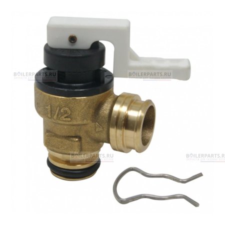 Клапан предохранительный 8 bar BOSCH, BUDERUS, JUNKERS ABB 87160108760