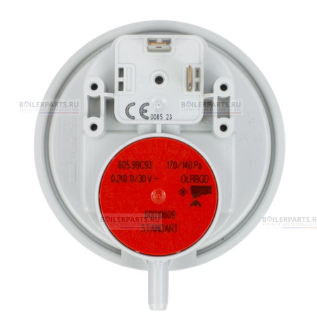 Прессостат (пневмореле) реле давления воздуха HUBA CONTROL 1.8-1.6 mBar BOSCH 87161423870