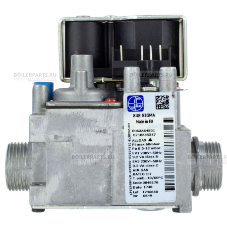 Газовый клапан BOSCH, BUDERUS,  JUNKERS 6 bar SIT 87186455470