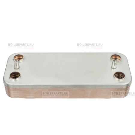 Теплообменник вторичный 190 мм 12 пластин FERROLI ZILMET 902610480