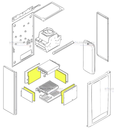 Комплект изоляции камеры сгорания ALPHATHERM  95000944