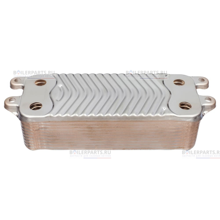 Теплообменник вторичный 190 мм 19 пластин VAILLANT ZILMET 0020038572