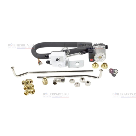 Комплект подключения VIH QL 75 B монтаж слева от котла для котлов Vaillant 0020183764