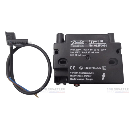 Трансформатор розжига DANFOSS 052f0030