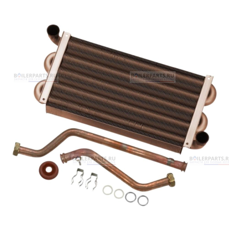 Теплообменник первичный монотермический 355 мм VAILLANT SaunierGPT 104596