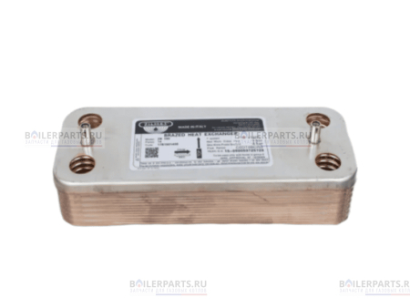 Теплообменник вторичный 190 мм 14 пластин ZILMET 17B1901400