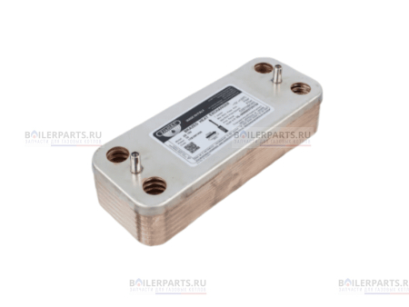 Теплообменник вторичный 190 мм 14 пластин ZILMET 17B1901400