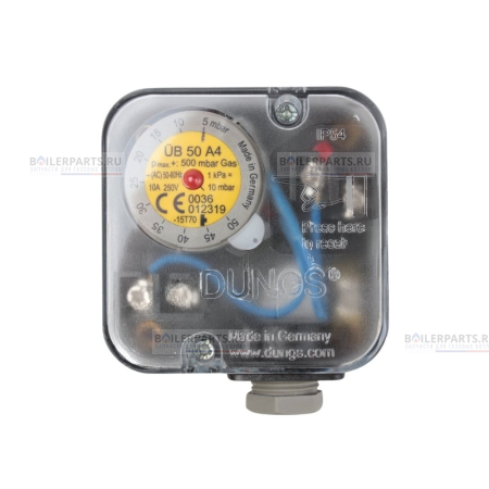 Реле давления газа UB 50 A4 DUNGS 2.5-50 mBar 210537