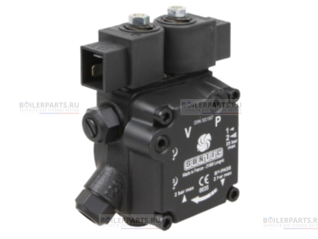 Насос для горелки Suntec AT2 V 45 C 9602 4P 0700 с фитингами для котлов Weishaupt 24131306012