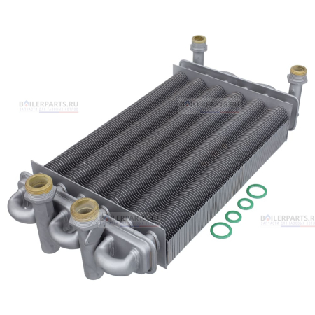 Теплообменник первичный битермический 265 мм SOLLY 2xj1750012
