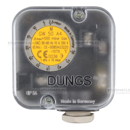 Реле давления газа GW 50 A4 DUNGS 2.5-50 mBar RIELLO 3005412