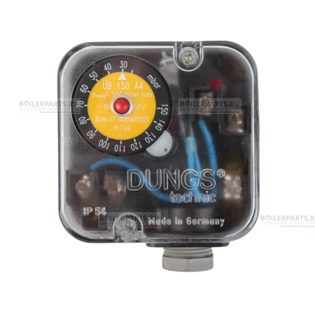 Реле давления газа UB 150 A4 DUNGS 30-150 mBar ELCO 3142033