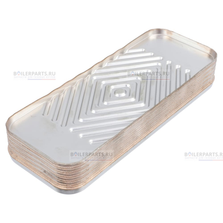 Теплообменник вторичный 190 мм 12 пластин FERROLI ZILMET 39820910