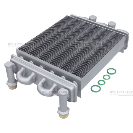 Теплообменник первичный битермический 200 мм ZOOM BOILERS VALMEX A20104