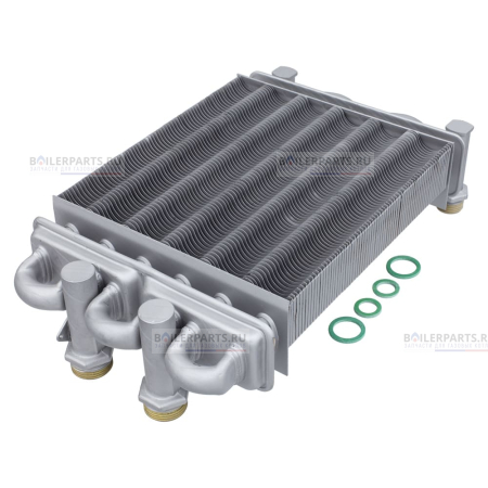 Теплообменник первичный битермический 200 мм ZOOM BOILERS VALMEX A20104