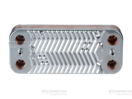 Теплообменник вторичный 190 мм MIZUDO ZILMET AB.08.02.0015
