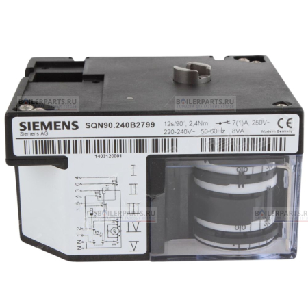 Сервопривод SIEMENS SQN90.240B2799