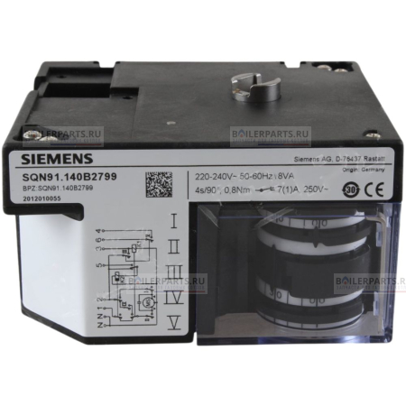 Сервопривод SIEMENS SQN91140B2799