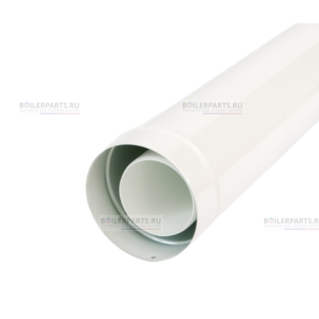 Коаксиальное удлинение BAXI 110/160 1000 мм KUG71413381