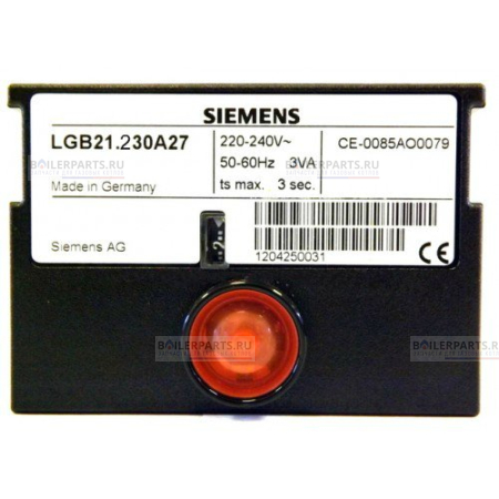 Блок управления SIEMENS LGB21.230A27