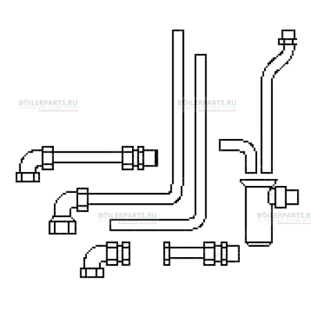 Комплект для подключения, скрытый монтаж для котлов Vaillant 305969