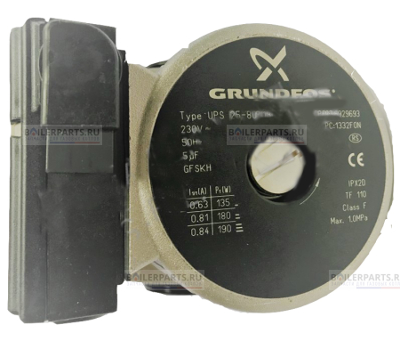 Циркуляционный насос Grundfos для котлов Fondital мощностью 85 квт 6CIRCOLA18